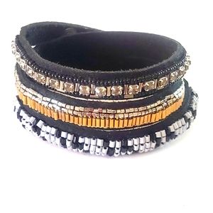 Stella & Dot Emma Triple Wrap Bracelet